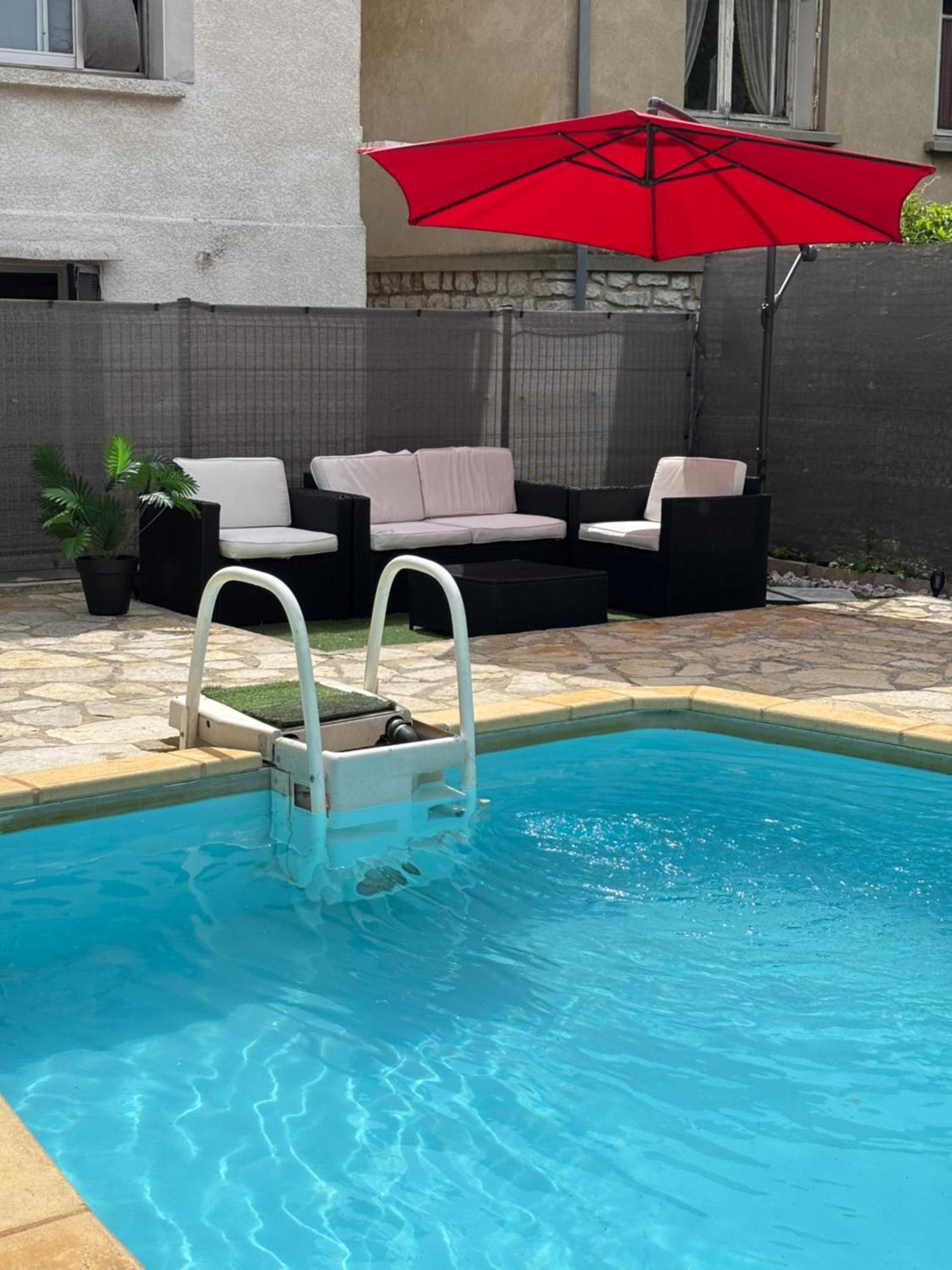 Unique Appartement Zen Et Detente Dans Villa Avec Piscine Tres Bien Place Montpellier Luaran gambar